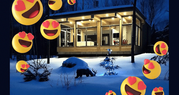 Nuitée dans un des chalets d'Etienne & Cathy à Kanata Tremblant