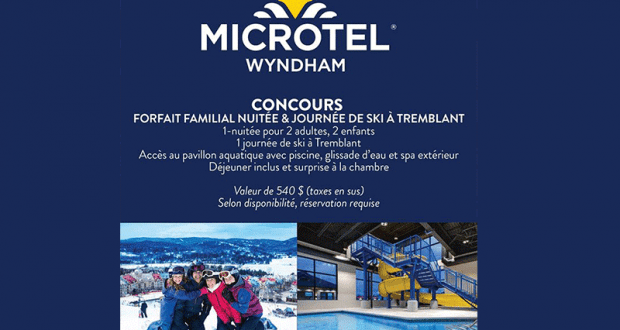 Séjour en famille au Microtel Mont-Tremblant