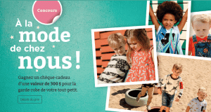 Un chèque-cadeau Deux par deux (Valeur de 300 $)