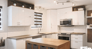 Un comptoir de Quartz/Granit/Marbre de votre choix (Valeur de 5000$)