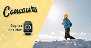 Une Fitbit charge 3 d’une valeur de 220$