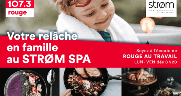 Vôtre relâche en famille au Strom Spa