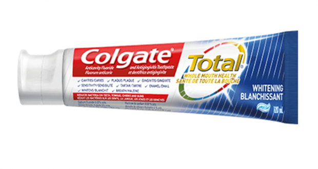 Coupon de 1 $ à l’achat d’un produit Colgate Total