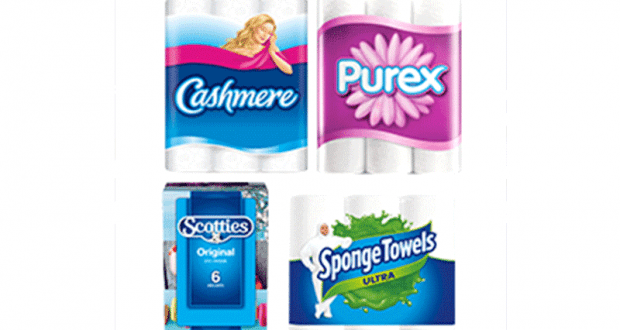 Coupon de 1$ sur Cashmere - Purex - SpongeTowels - ou Scotties