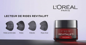 GRATUIT : Un lecteur de rides L'Oréal Revitalift + Coupon de 4 $