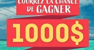 Gagnez 1 000$ CAD cash