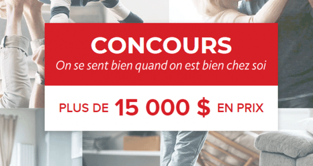 Gagnez 1 des 3 chèques de 5 000 $ chacun