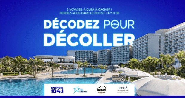 Gagnez 2 voyages d'une semaine pour deux à Varadero