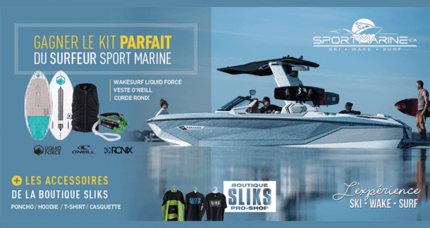 Gagnez le Kit Parfait du Surfeur Sport Marine