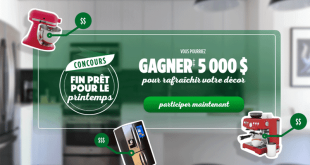 Gagnez une Carte-cadeau prépayée de 5 000 $ CAN