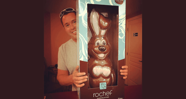 Lapin en chocolat de 2kg