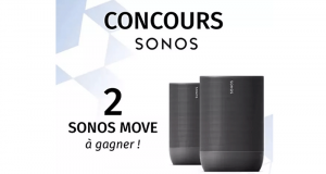 2 haut-parleurs Sonos Move