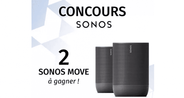 2 haut-parleurs Sonos Move