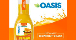 Coupon de 1$ à l’achat d'un jus d'orange OASIS PREMIUM