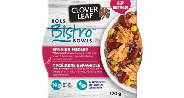 Coupon rabais de 1$ sur les Bols Bistro de Clover Leaf