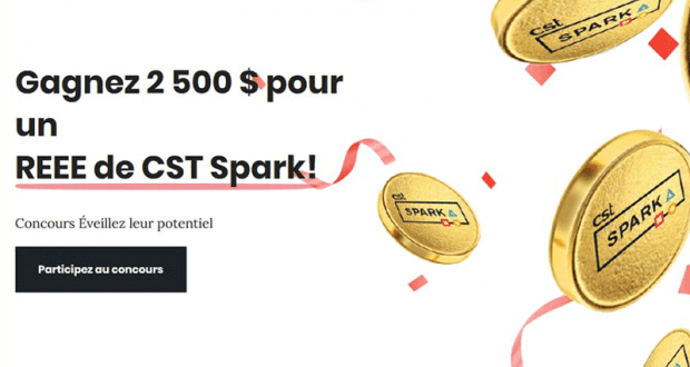 Gagnez 2500 $ pour un REEE (Prix mensuel)