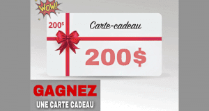 Une Carte de crédit prépayée de 200$