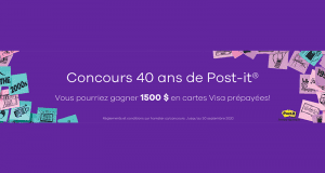 1500$ en cartes prépayées Visa