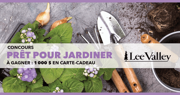 Carte-cadeau Lee Valley de 1000 $