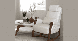 Chaise berçante Lia de Kidiway