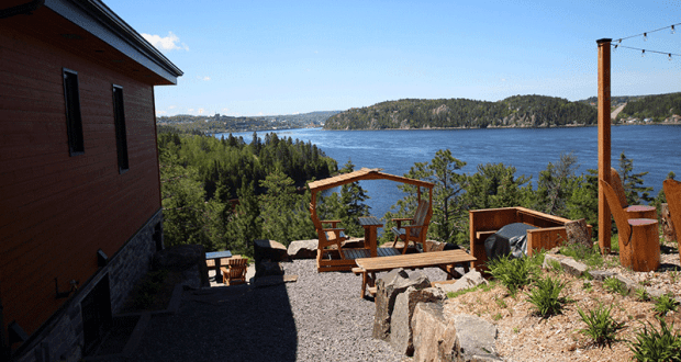 Forfait nuitée + massage au Gîte du Haut des Arbres