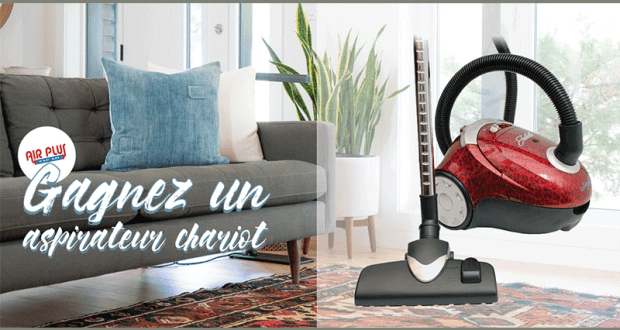 Gagnez Un aspirateur chariot grâce à AirPlus Exp-Air