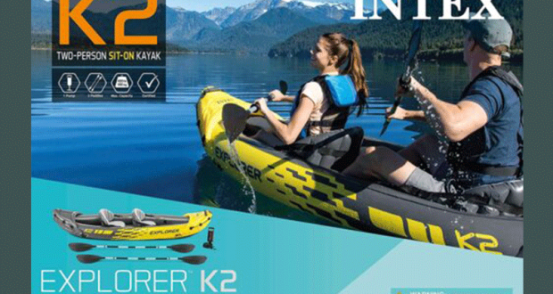 Kayak Intex Explorer pour 2 Personnes