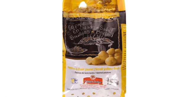 Sac de petites pommes de terre à 88¢