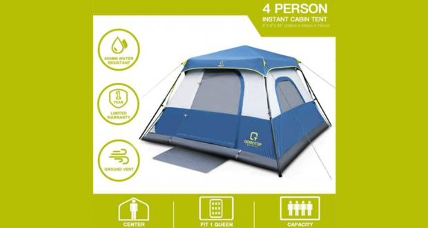 Tente camping pour 4 personnes
