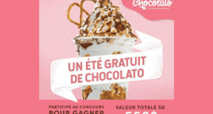 1 été complet gratuit de Chocolato (Valeur de 550$)