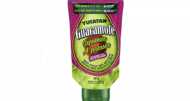 Coupon de 2$ sur UN SACHET PRESSABLE GUACAMOLE YUCATAN