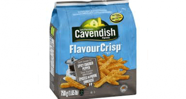 Frites congelés Cavendish à 96¢