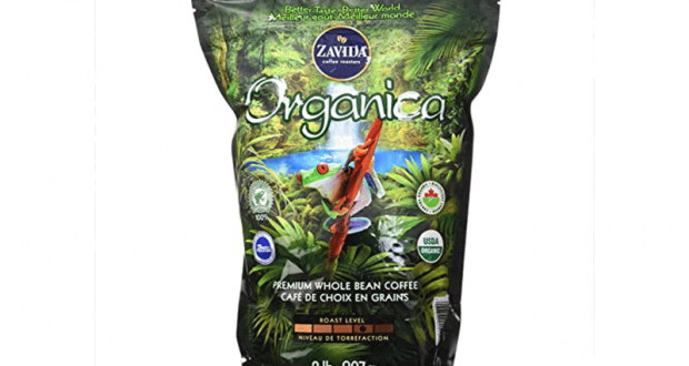 Rabais de 4$ sur Café en grains entiers Zavida Organica