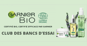 Testez gratuitement les soins Garnier Bio