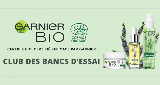 Testez gratuitement les soins Garnier Bio