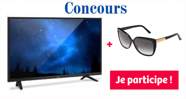 Un Télévision 40“ + lunette solaire ajustée à votre vue