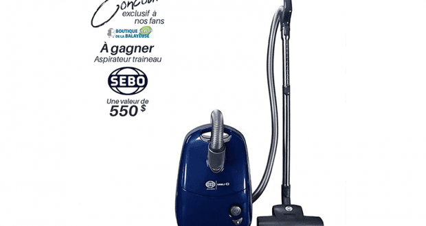 Un aspirateur SEBO Canada modèle E2 Turbo