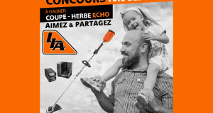 Un coupe-herbe à batterie ECHO d'une valeur de 400$