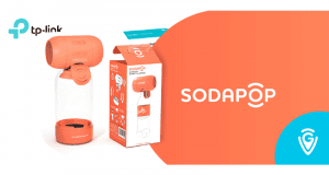 Un haut-parleur portatif SodaPop
