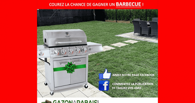 BBQ livré directement chez vous par Gazon à rabais