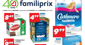Circulaire Familiprix du 9 juillet au 15 juillet 2020