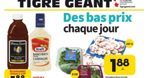 Circulaire Tigre Géant du 8 juillet au 14 juillet 2020