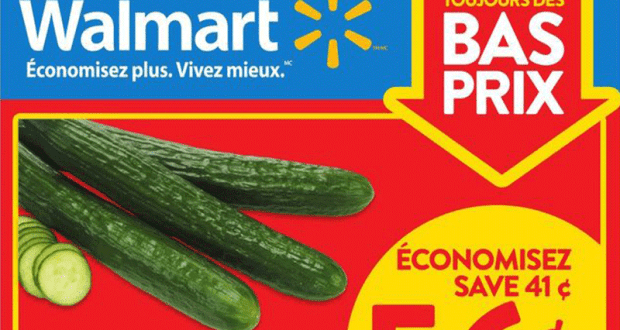 Circulaire Walmart du 9 juillet au 15 juillet 2020