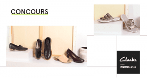 Gagnez 2 paires de chaussures de qualité CLARKS
