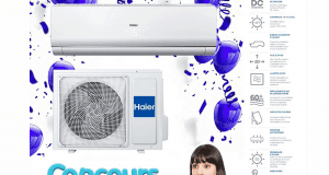 Gagnez une Thermopompe HAIER 12 000 BTU (Valeur de 3 195 $)