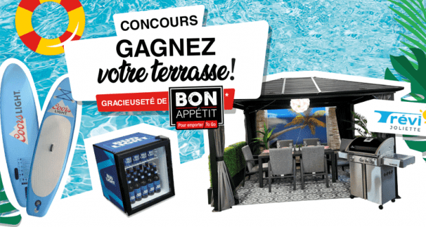 Gazebo + BBQ + ensemble à dîner (Valeur de 4 500 $)