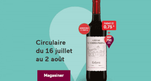 Rabais de 0.75 $ sur Vin Château Saint Didier-Parnac Cahors