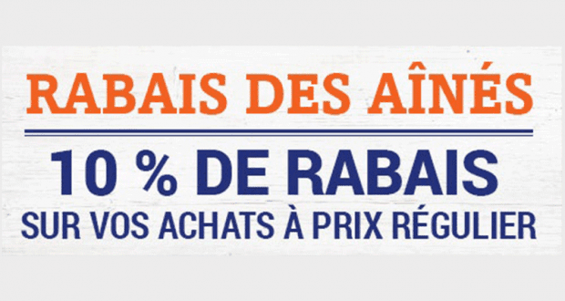 Rabais des aînés de 10 % Chez Les Aliments M&M