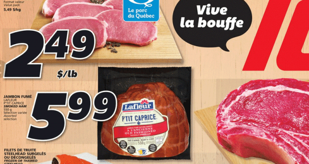 Rabais sur Côte de longe de porc désossée format familial