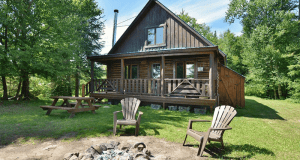 Séjour en famille dans un chalet de luxe à la Pourvoirie du Lac Berval